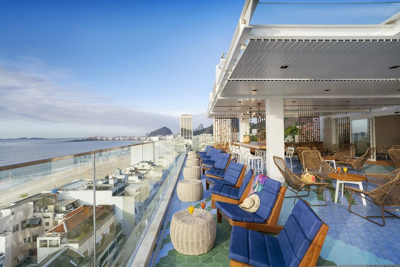 Panoramic Pool - Copacabana Beach View at Sky Leme, Novotel Leme